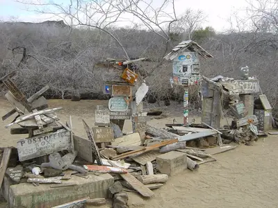 Post Office Bay, Floreana: Mail That Travels by Traveller