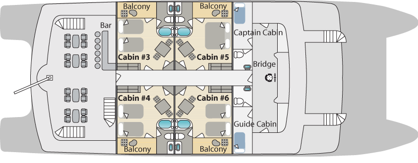 Cormorant upper deck -