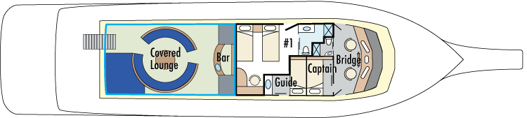 Reina Isabel upper deck -