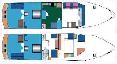 Archipel I Lower Deck -