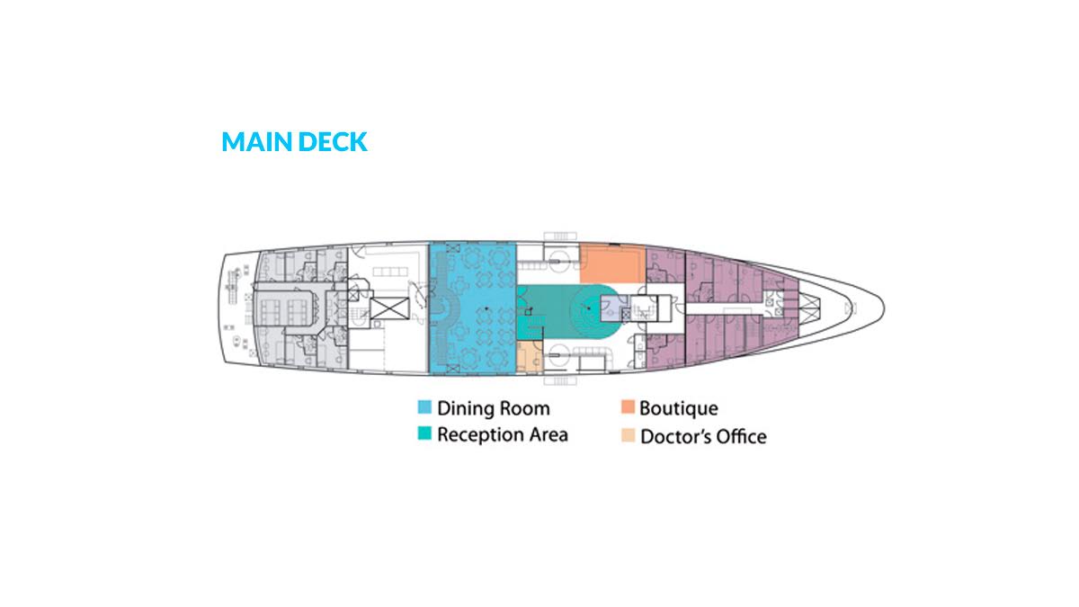 La Pinta Main Deck -