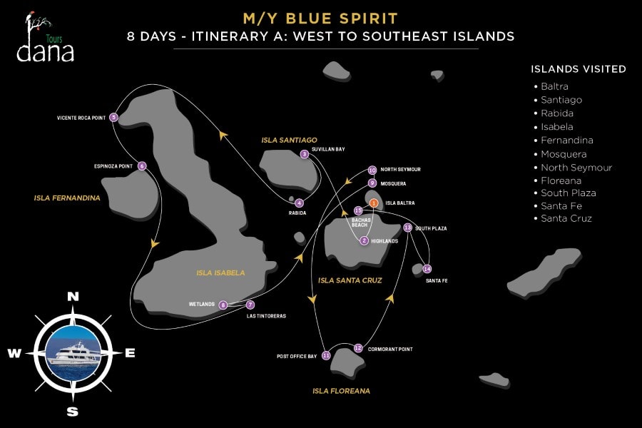 Blue Spirit 8 Days - A West to Southeast Islands