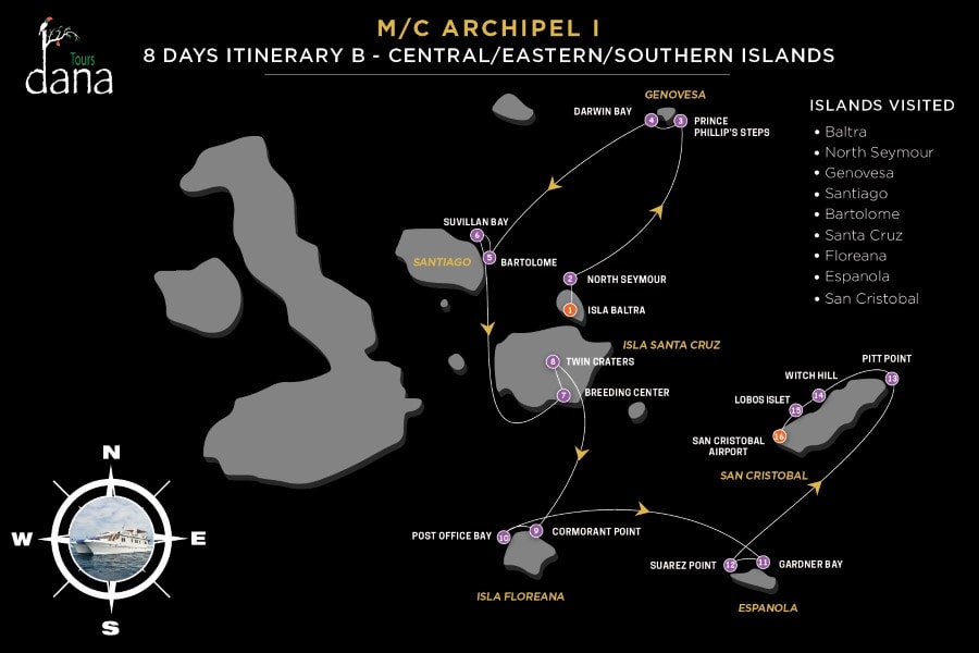 MC Archipel I B CentralEasternSouthern Islands