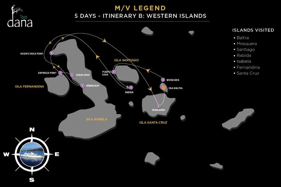 Legend 5 Days - B Western Islands