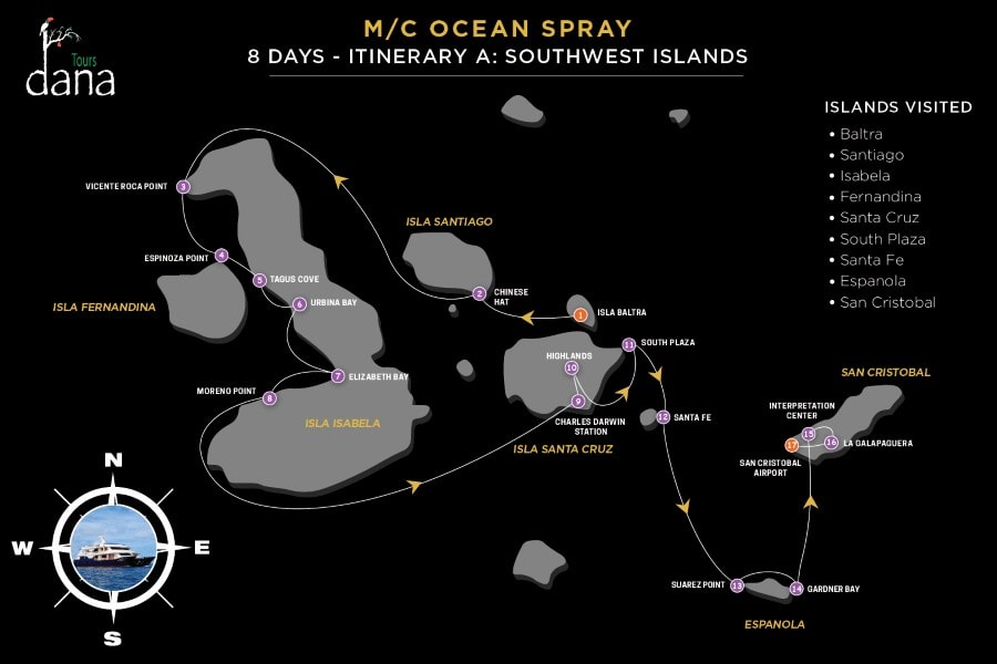 Ocean Spray 8 Days - A Southwest Islands