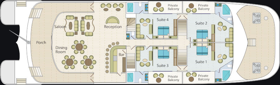 Cormorant 2 Main Deck