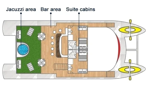 Anahi Upper deck plan