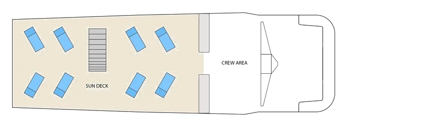 Aqua Sun deck plan