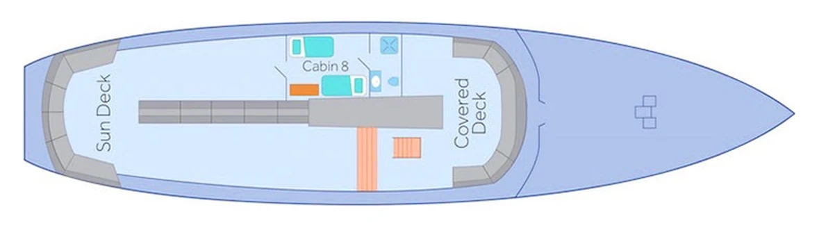 Beluga Upper deck plan