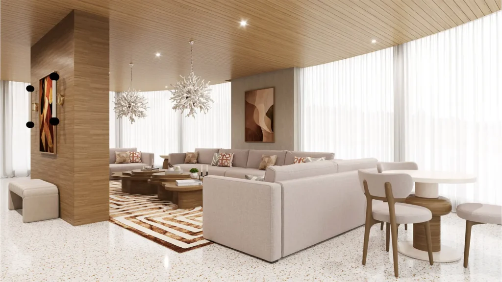 Lounge on the Eminence (rendering)