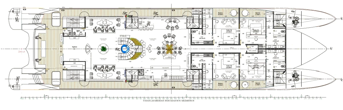 Eminence Main deck plan