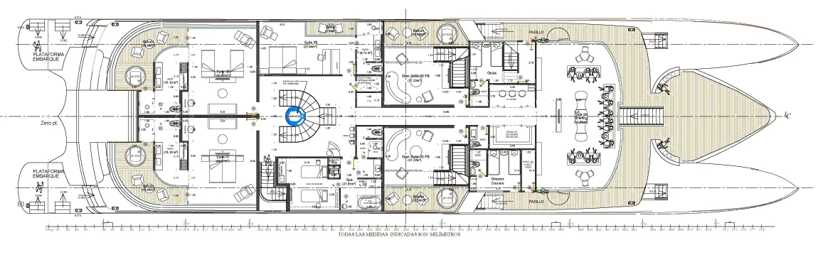 Eminence Upper deck plan
