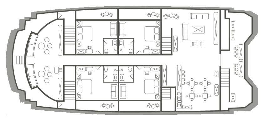 Endemic Main deck plan