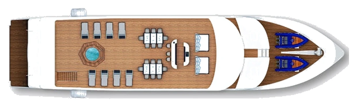 Grand Queen Beatriz Sun deck plan