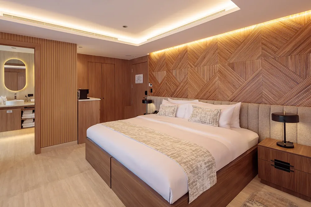 King suite on the Hermes mega catamaran