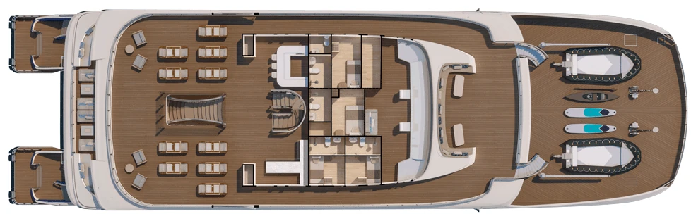 Hermes panoramic deck plan