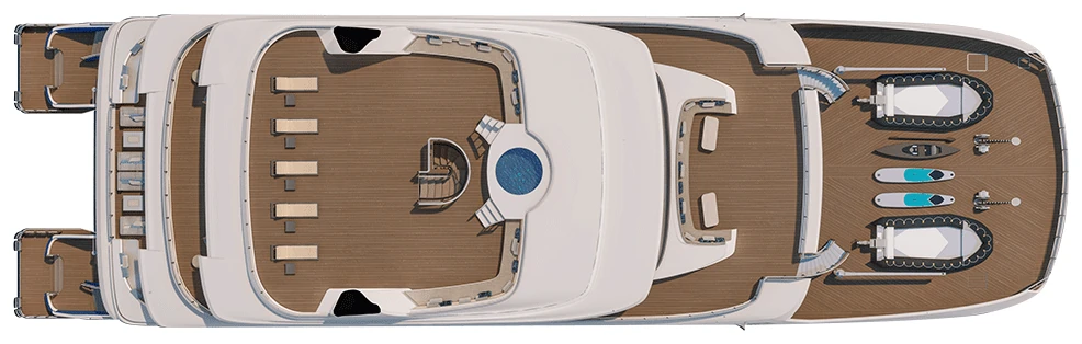 Hermes sun deck plan