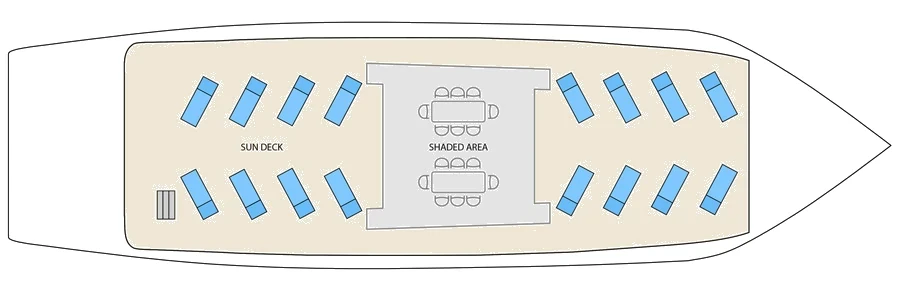 Solaris Sun deck plan