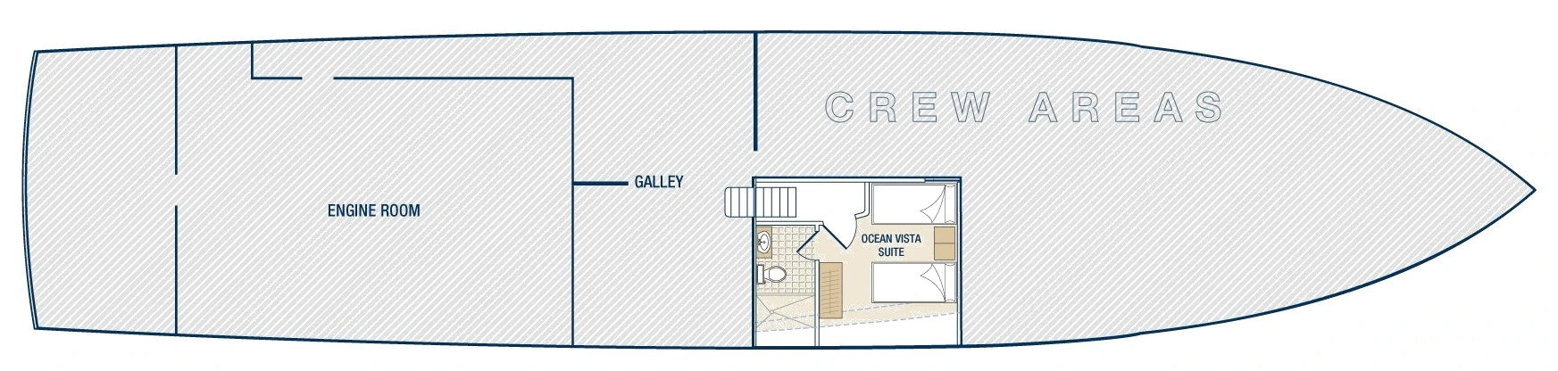 Tribute Oceanside deck plan